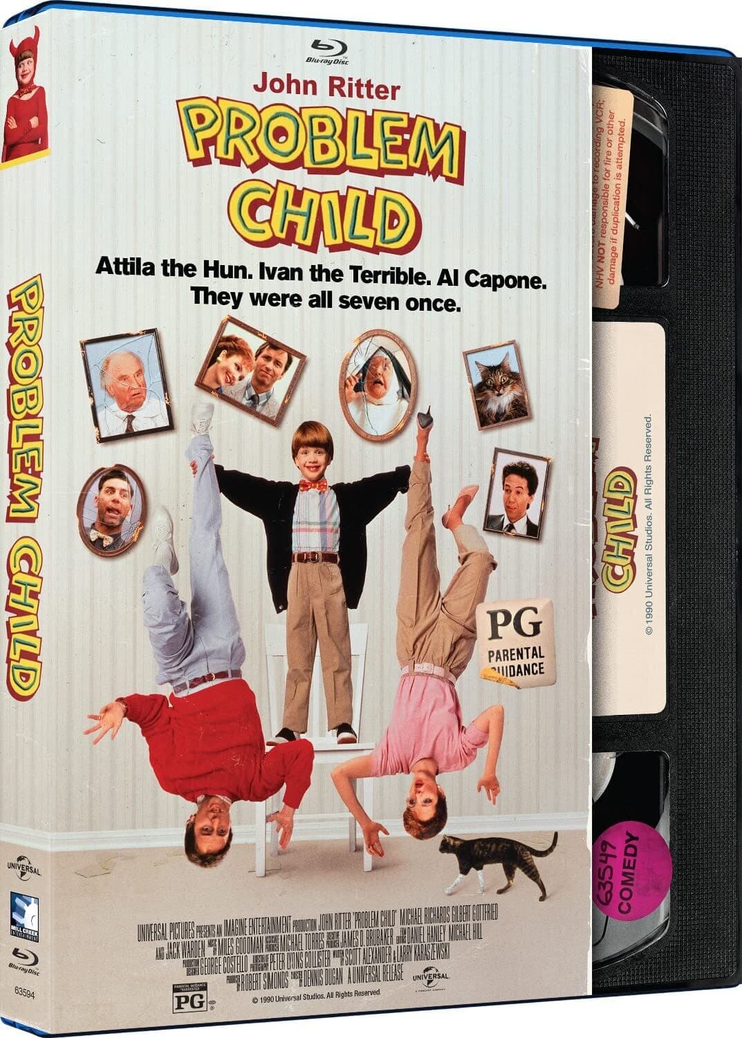 Problem Child (Retro VHS Packaging)  - BLU-RAY