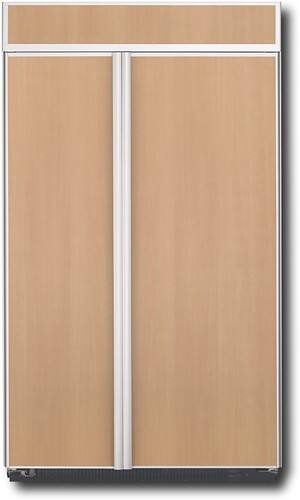 Front Standard. KitchenAid - Classic 25.4 Cu. Ft. Side-by-Side Refrigerator - Other.