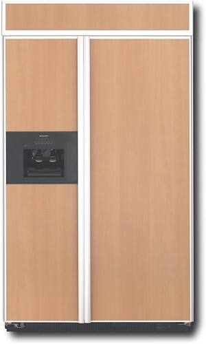 Front Standard. KitchenAid - 29.8 Cu. Ft. Side-by-Side Refrigerator with Thru-the-Door Ice and Water - White.