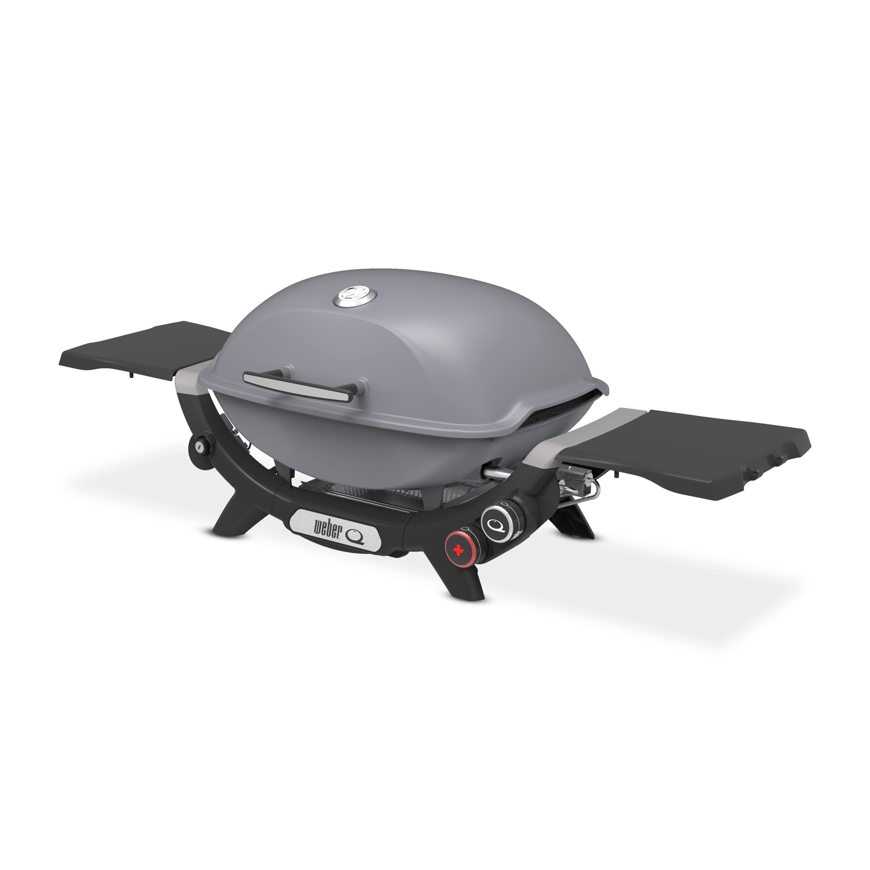 Alt View 11. Weber - Q 2800N+ liquid Propane Gas Grill - Smoke Grey.