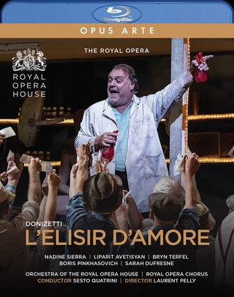 Front. Liparit Avetisyan - Donizetti: L'elisir d'amore - BLU-RAY.