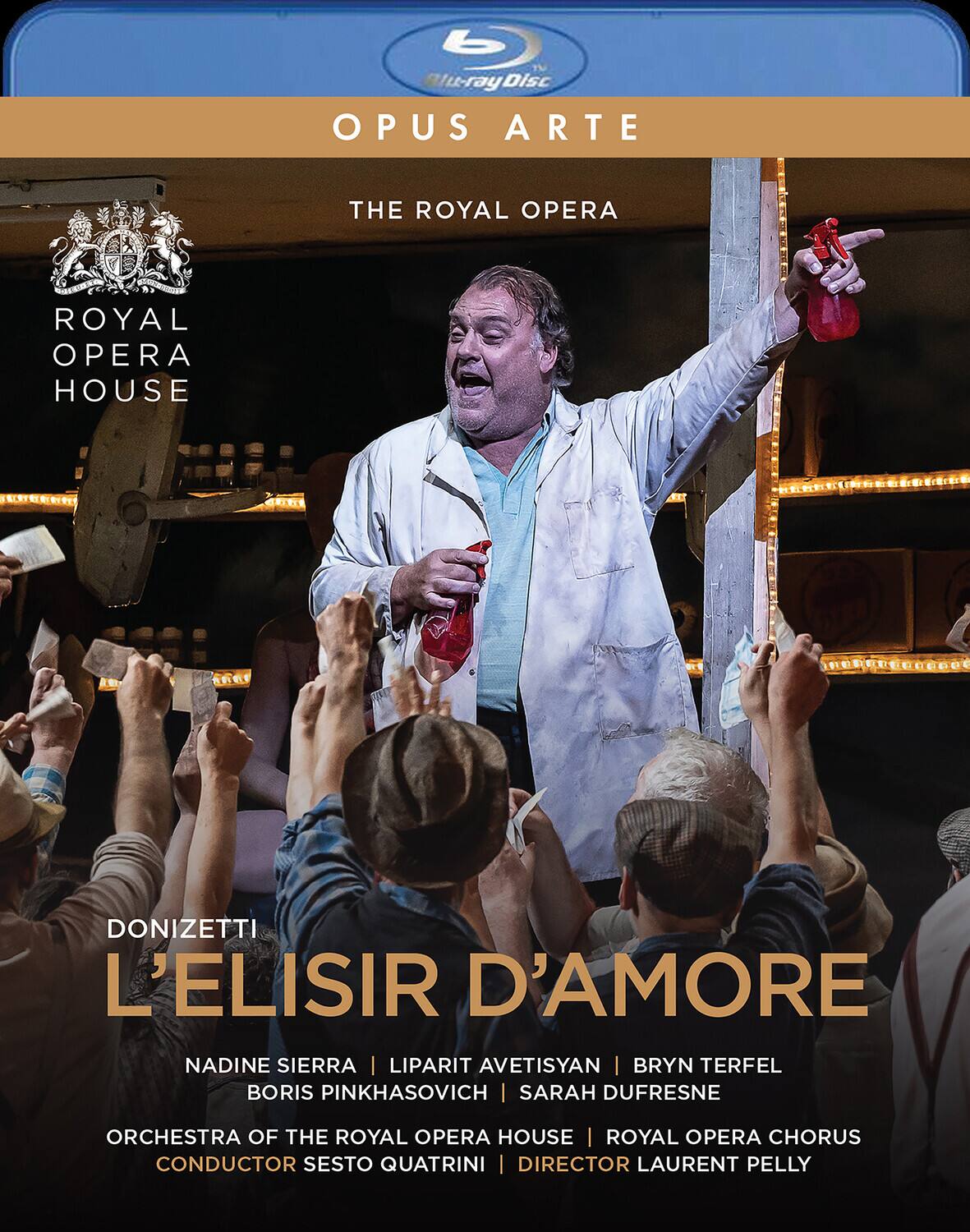 Front. Liparit Avetisyan - Donizetti: L'elisir d'amore   - BLU-RAY.