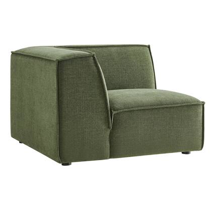Front. Modway - Restore Performance Fabric Upholstered Modular Corner Chair by Modway - Foliage.