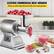 ELECTRIC COMMERCIAL MEAT GRINDER
Keep up with high-demand with this meat grinder
VEVOR Model: 1S
Automatic
1000W
2000rpm
Suitable for all types of meat
CE
290V
Incorporated with a timer