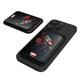 Keyscaper - Marvel MechLine Black Magnetic Credit Card Wallet - Thor