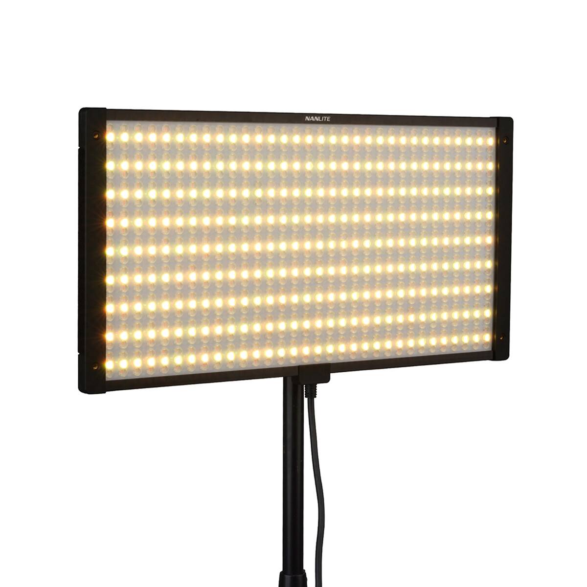 Alt View 6. NANLITE - Nanlite PavoSlim 120C 2x1 120W RGBWW LED Panel Light with CRMX.