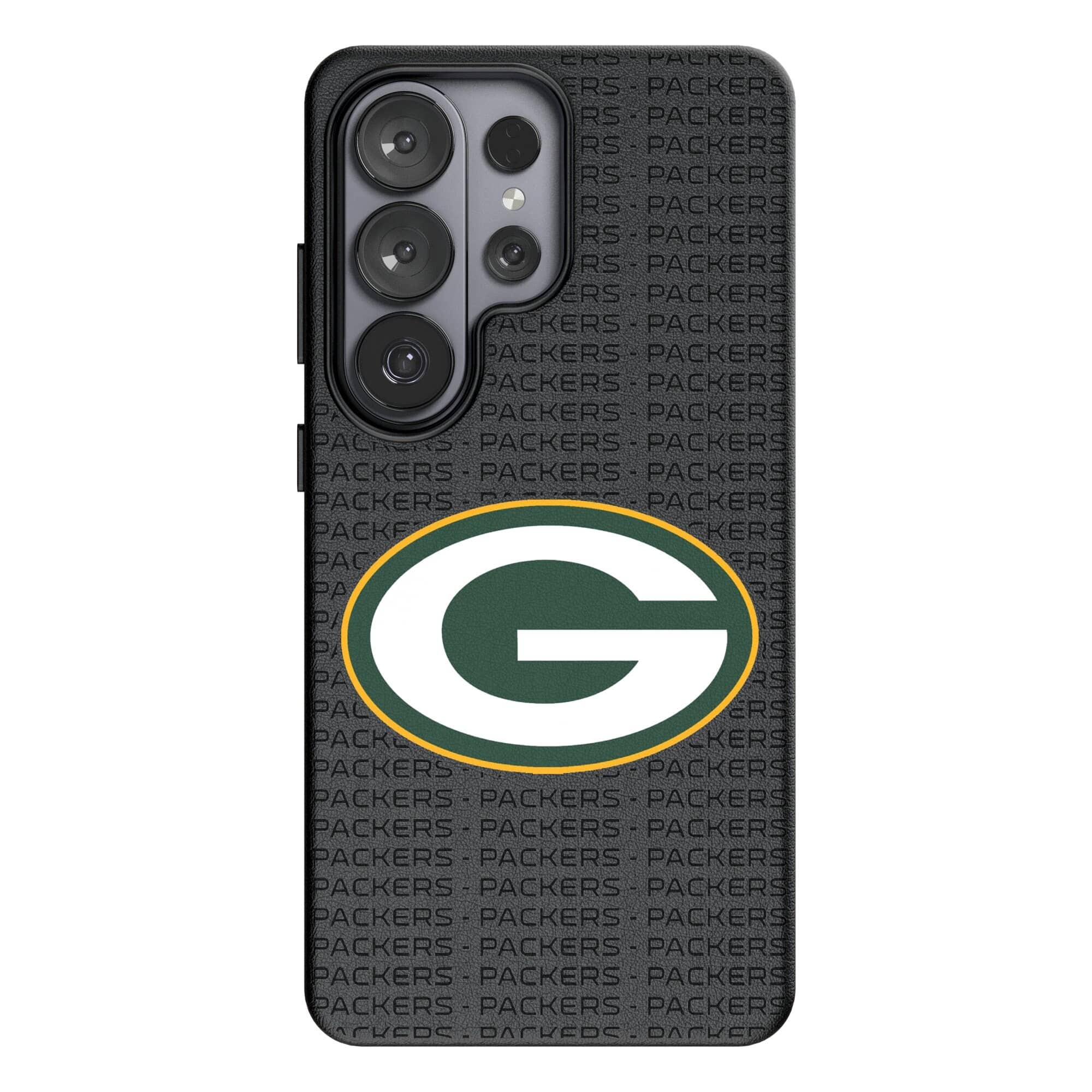 Keyscaper - NFL - Green Bay Packers Text Backdrop Galaxy Magnetic Bump Case - S24 Plus - Black price history on PriceWatchPro