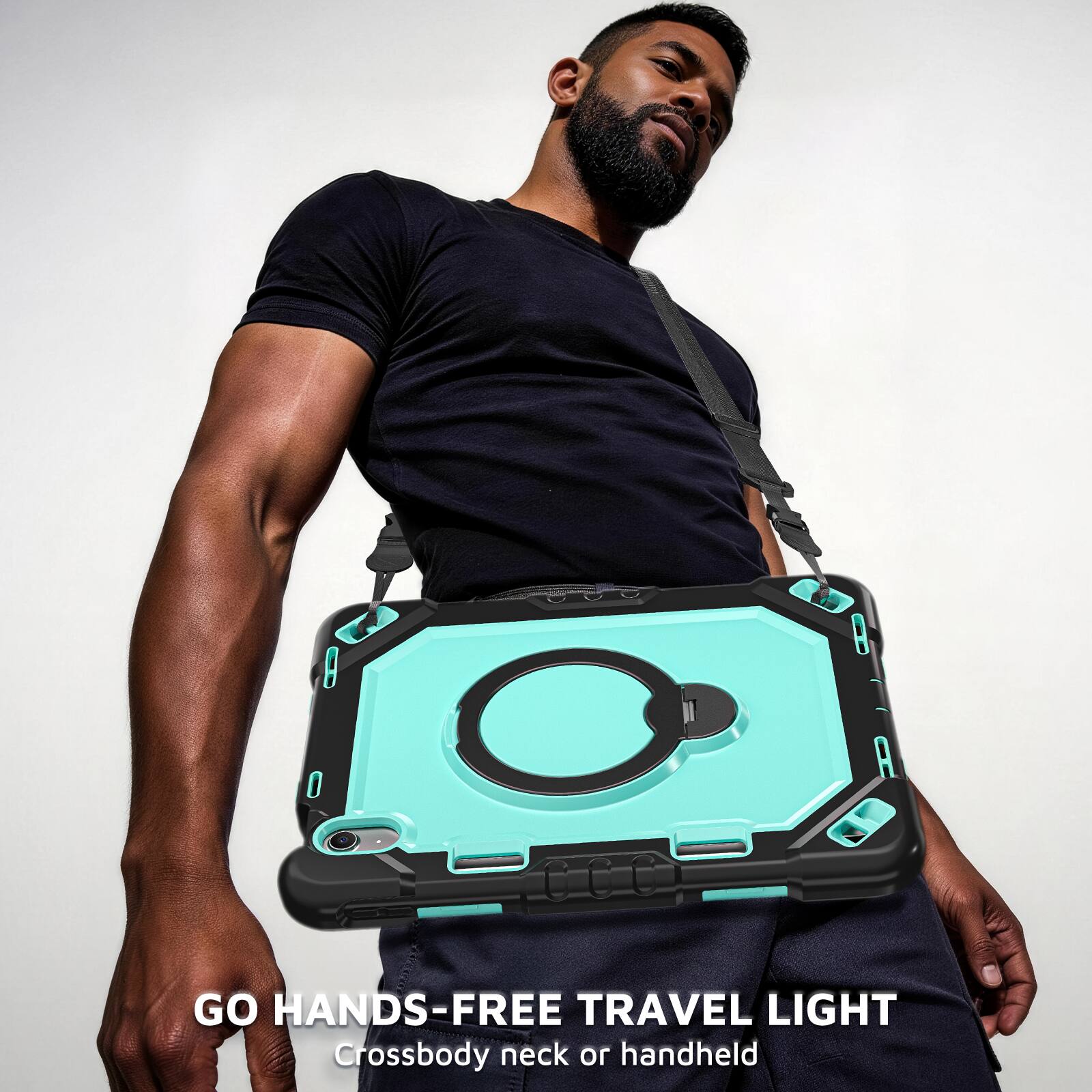 GO HANDS-FREE TRAVEL LIGHT  
Crossbody neck or handheld
