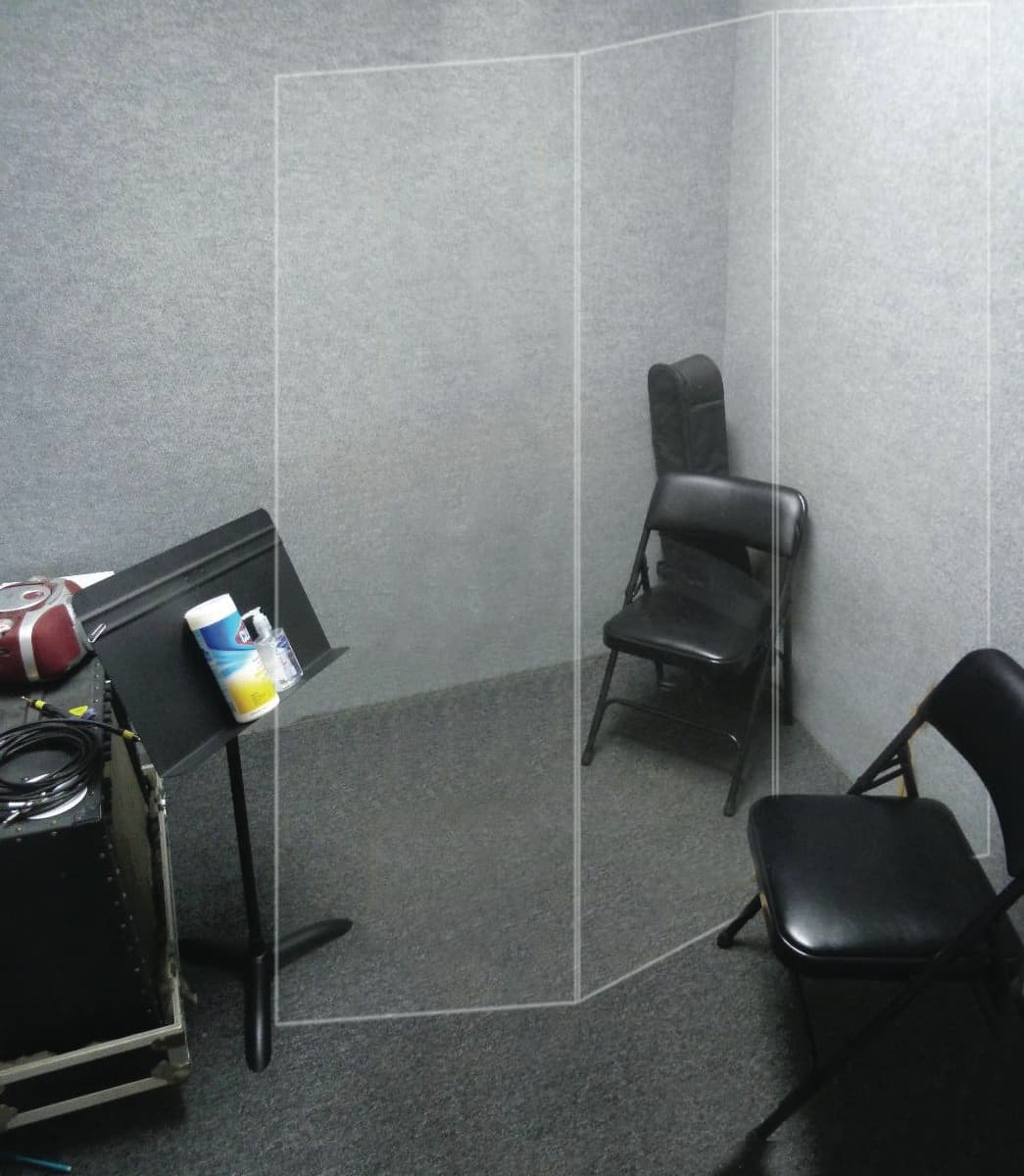 "Gibraltar Hardware - Free Standing 2""X 5"" Lesson Room Shield, Clear Panels with 2 Hinges, 3-Panel Divider" price history on PriceWatchPro