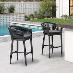 Grey-Bar Stool