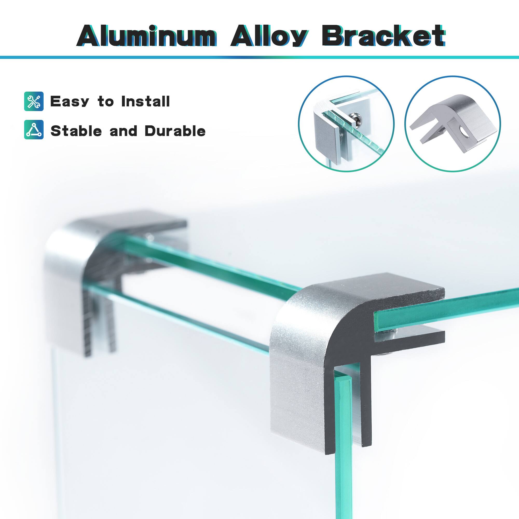 Aluminum Alloy Bracket

- Easy to Install
- Stable and Durable