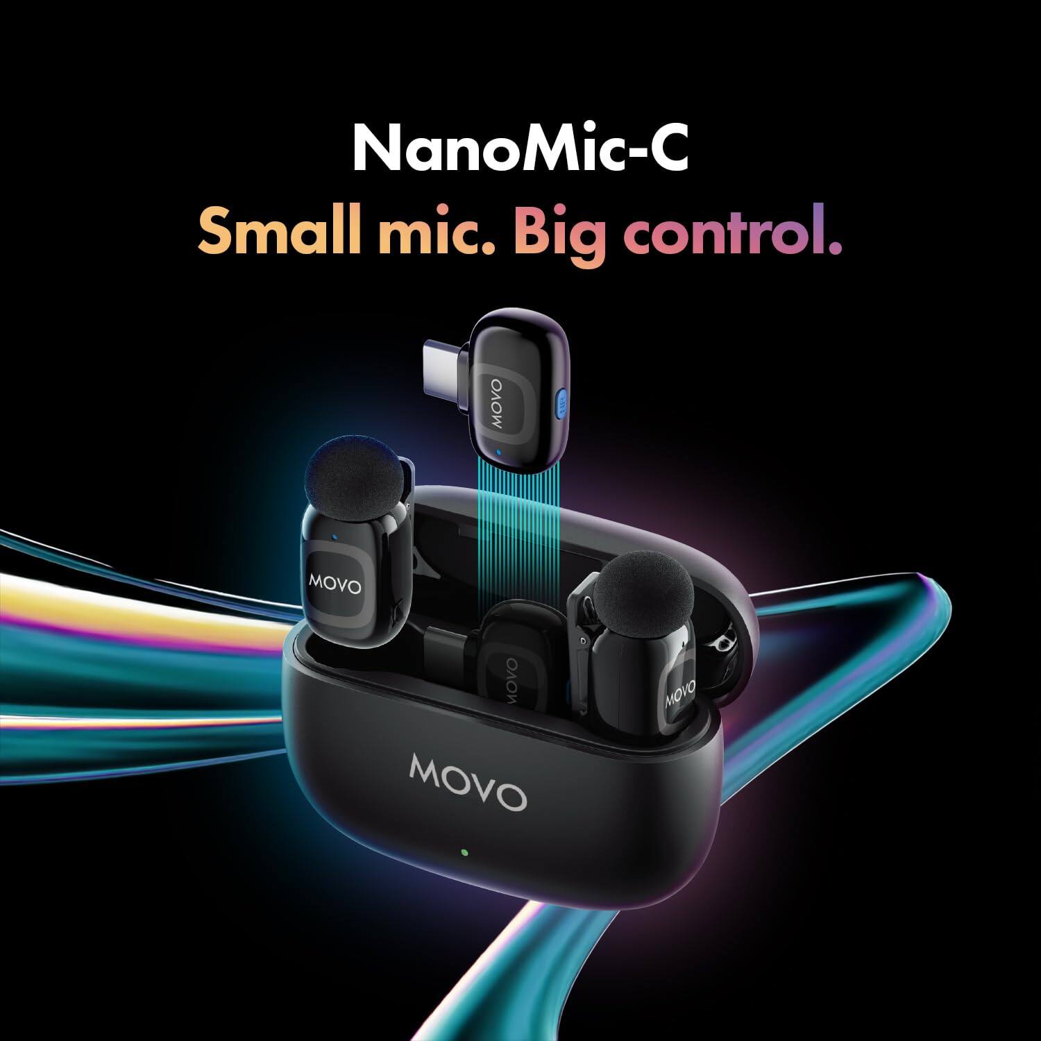 NanoMic-C  
Small mic. Big control.  
MOVO