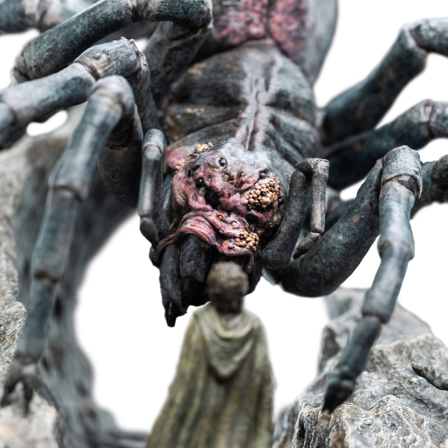 Alt View 3. Weta Workshop - WETA Workshop Polystone - The Lord of the Rings Trilogy - Shelob Miniature Statue   - COLLECTIBLES - Multicolor.