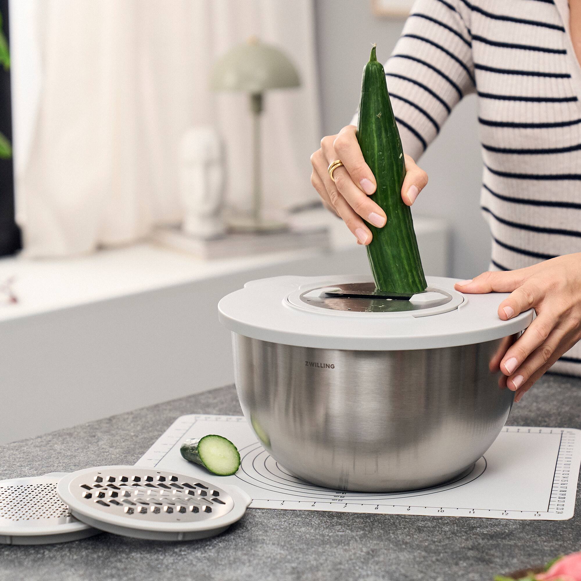 Alt View 3. ZWILLING - ZWILLING Fresh & Save BOWLS Stainless Steel Vacuum Bowl, Large - Stainless Steel.