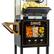 Alt View 4. Nostalgia - 53-in. Popcorn Cart with Candy Dispenser - Black.