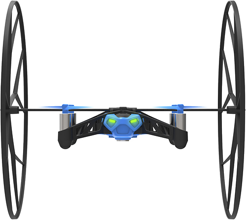 Om indstilling Moralsk uddannelse korn Parrot Rolling Spider Bluetooth Robot Insect Drone Blue 43299BBR - Best Buy