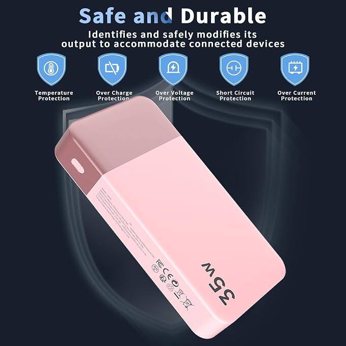 Safe and Durable  
Identifies and safely modifies its output to accommodate connected devices

- Temperature Protection
- Over Charge Protection
- Over Voltage Protection
- Short Circuit Protection
- Over Current Protection

MEMSEE 35w