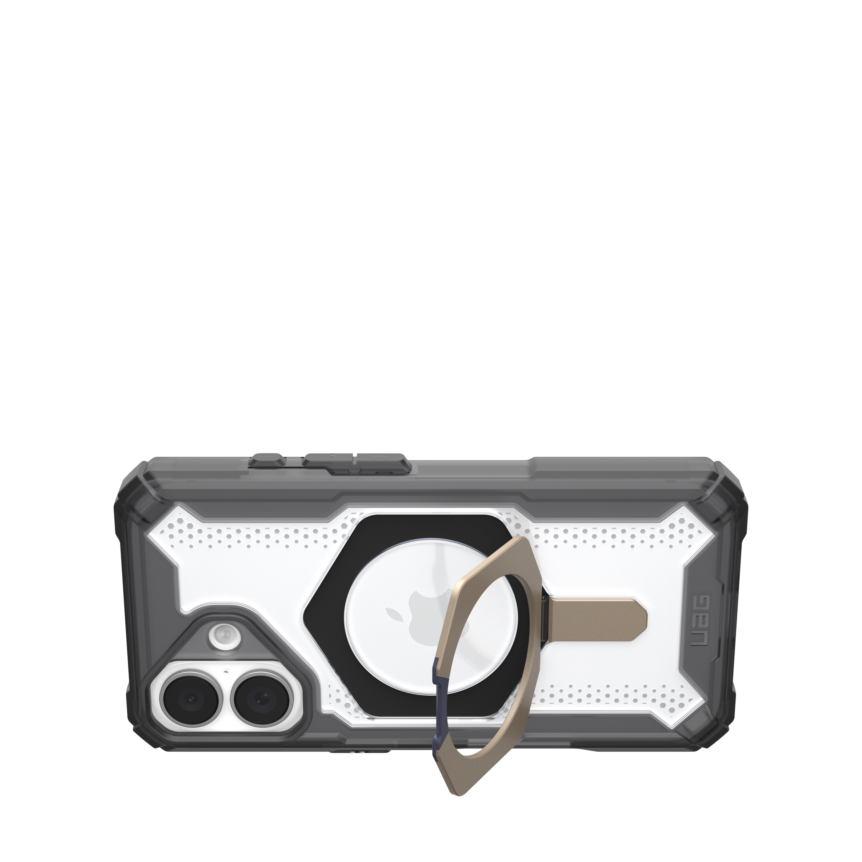 Alt View 1. UAG - Plasma XTE Series Case with Magsafe for Apple iPhone 16 - Ash/Titanium.