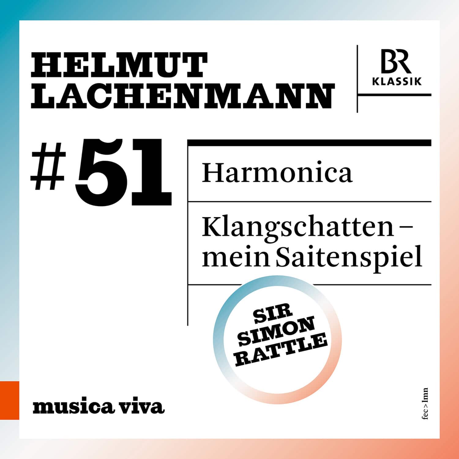 Bavarian Radio Symphony Orchestra - #51 - Helmut Lachenmann, Vol. 2   - COMPACT DISCS [CD]