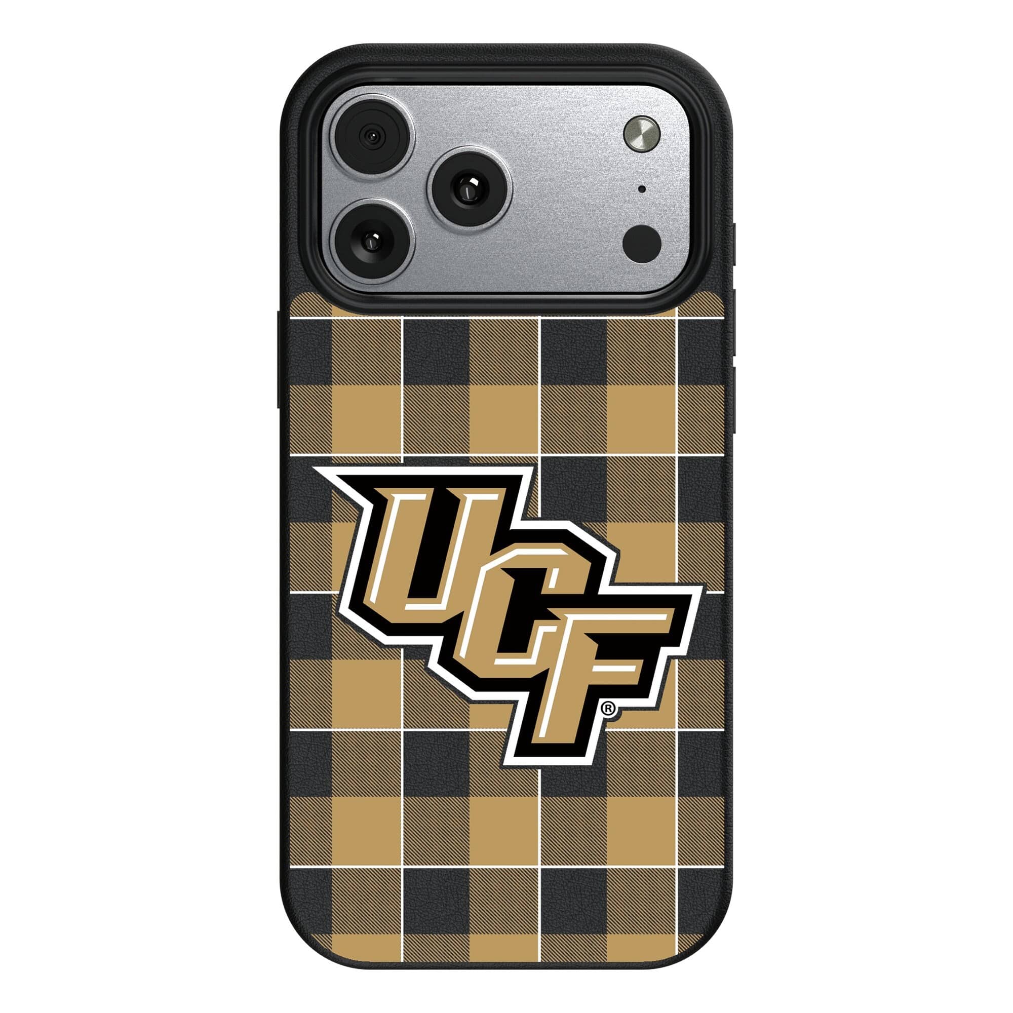 Keyscaper - NCAA - UCF Knights Plaid Magnetic Bump iPhone Case - 17 Air - Black price history on PriceWatchPro