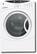 Front Standard. GE - 3.7 Cu. Ft. 24-Cycle King-Size Washer - White.