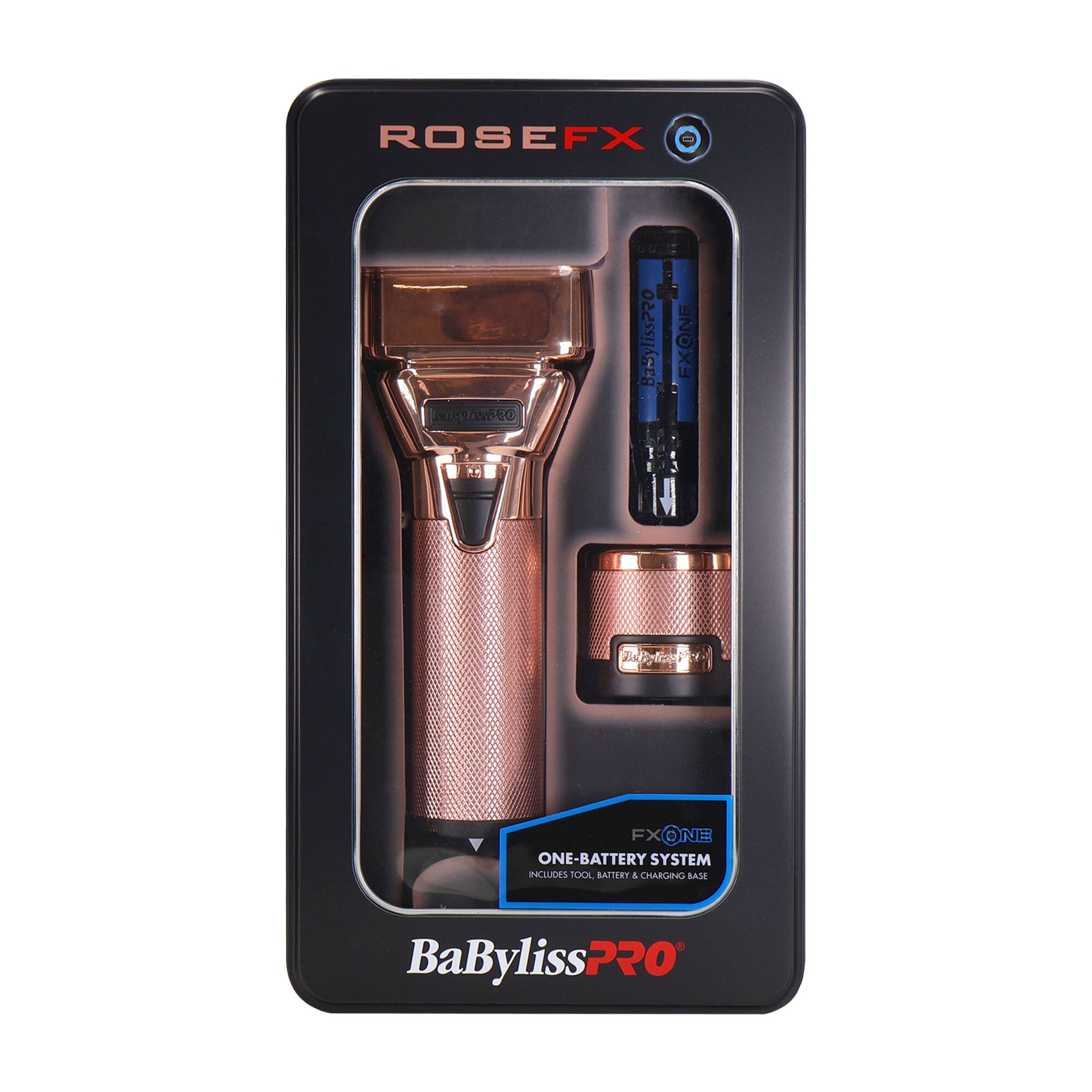 ROSEFX  
BaBylissPRO  
FX ONE  
ONE-BATTERY SYSTEM  
INCLUDES TOOL, BATTERY & CHARGING BASE