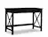 Front. Linon Home Décor - Delevan Solid Wood Laptop Desk With Drawer - Black.