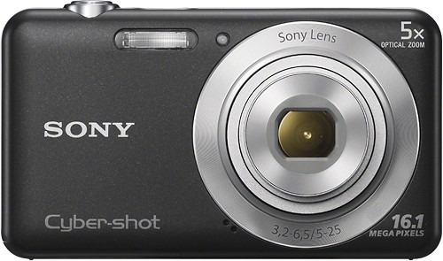  Sony - Cyber-shot DSC-W710 16.1-Megapixel Digital Camera - Black