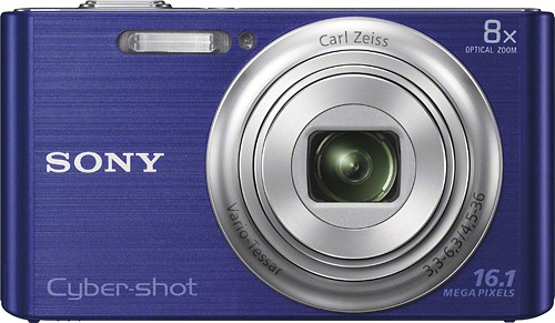 Best Buy: Sony Cyber-shot DSC-W730  Digital Camera Blue  DSCW730/L