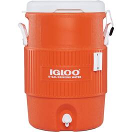 Igloo - Seat Top Cooler - 5 Gal. - Orange