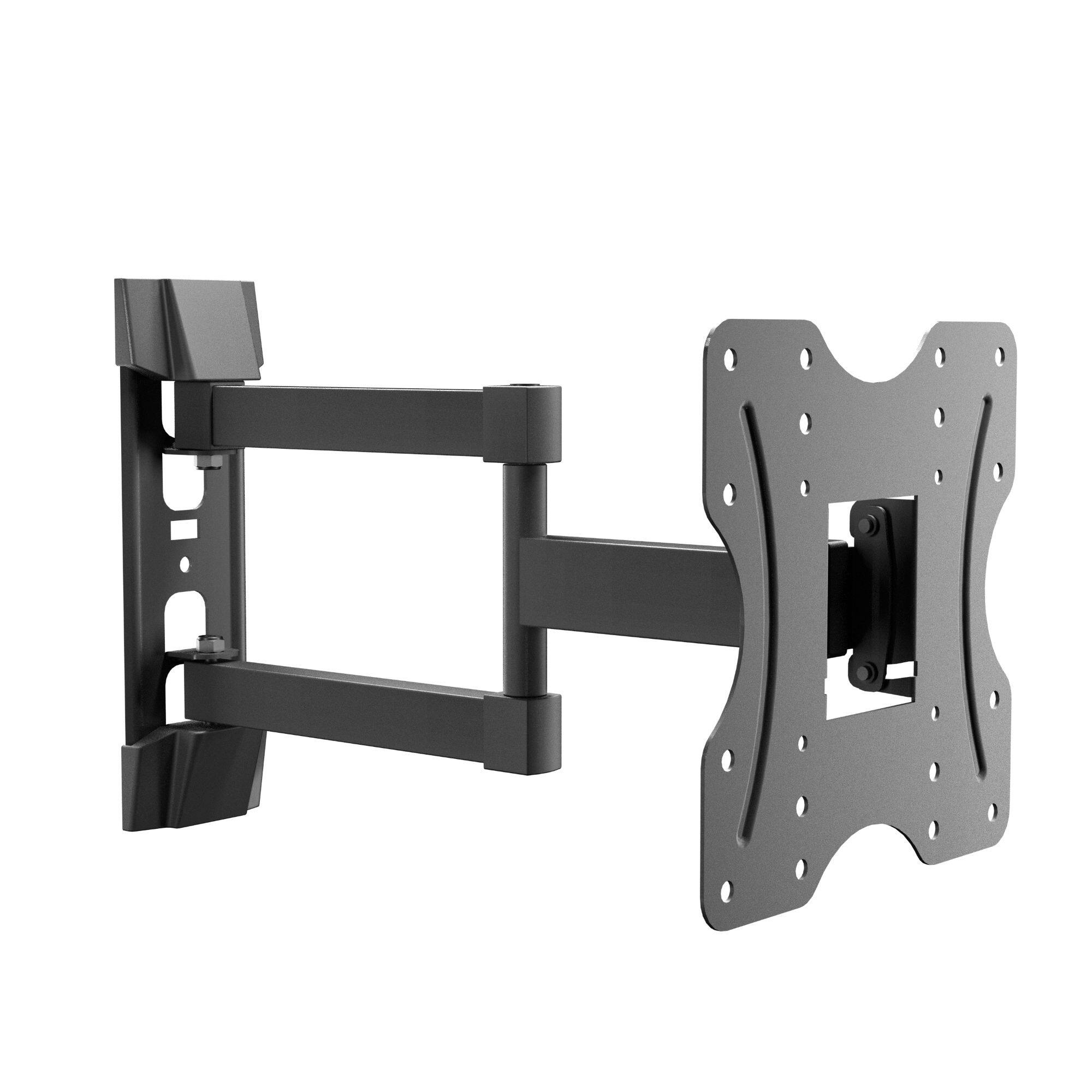Front. ProMounts - Full-Motion TV Wall Mount – Fits 26–45” Screens, Supports up to 77 lbs, TouchTilt, Slim 2.2″ - Black.