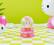 Alt View 4. Silver Buffalo - Sanrio My Melody Mini Light-Up Snow Globe | 3 Inches Tall - Pink.