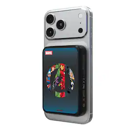 Keyscaper - Marvel Grid Wireless Mag Power Bank - Avengers