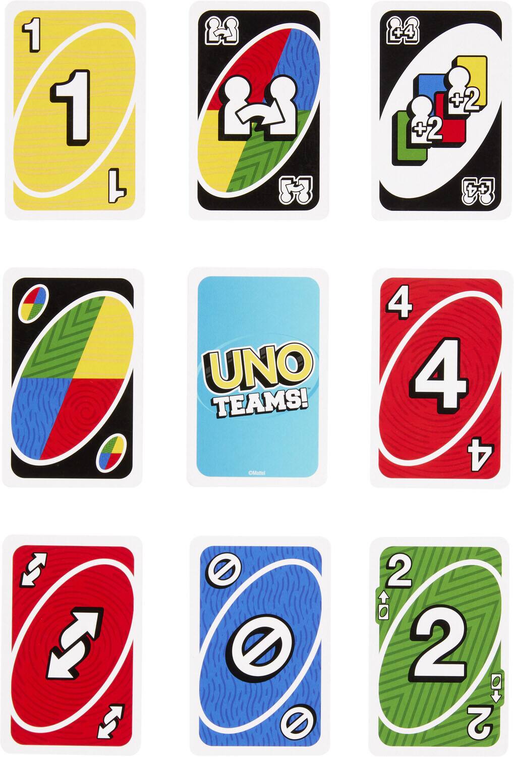 1 1 1 +4 +2 +2  
UNO TEAMS!  
4 4 4 0 2 2 2