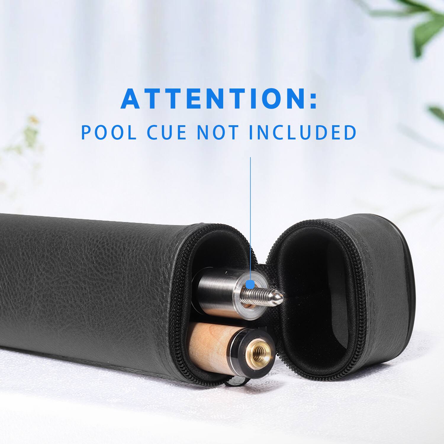 ATTENTION: POOL CUE NOT INCLUDED