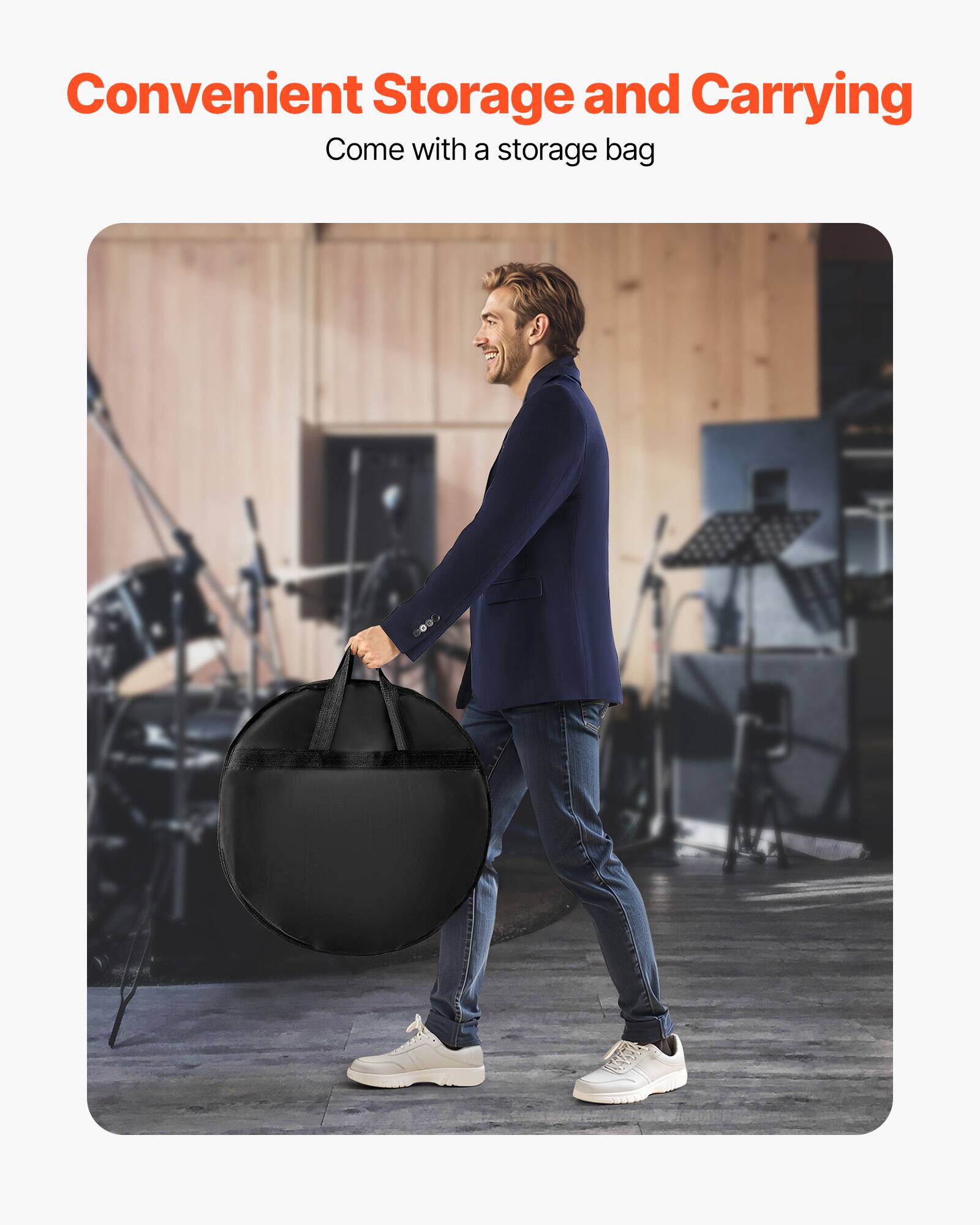 Convenient Storage and Carrying  
Come with a storage bag