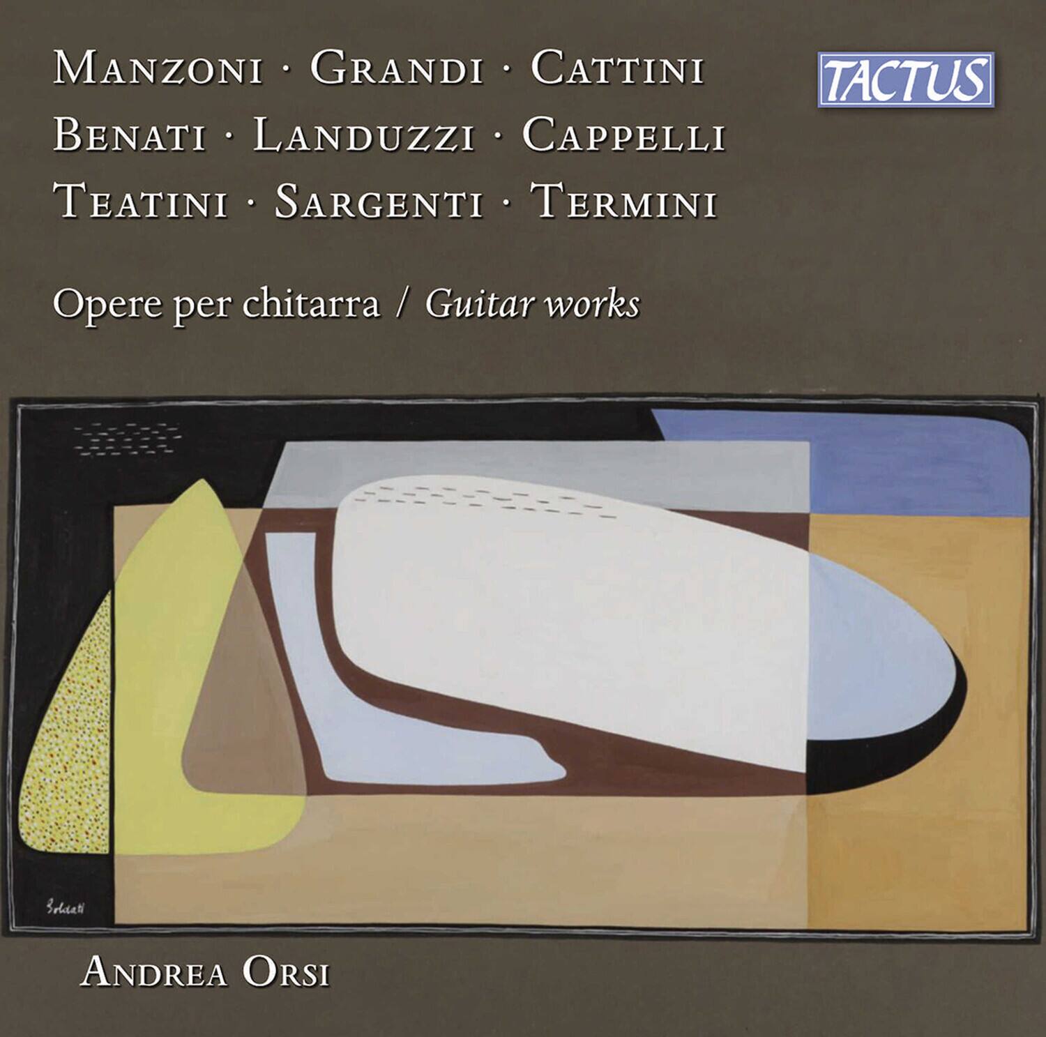 Andrea Orsi - Opere per chitarra   - COMPACT DISCS [CD]