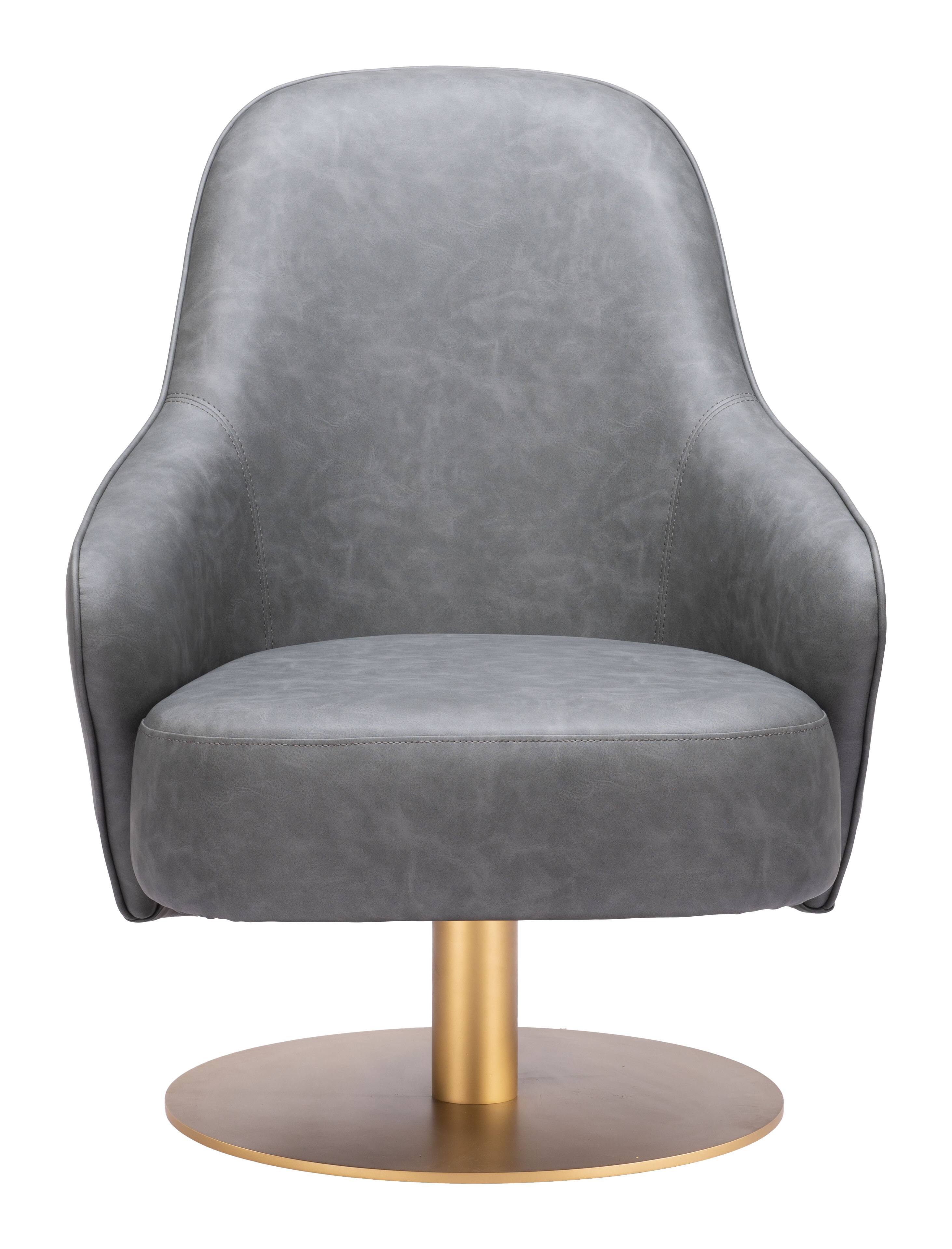 Alt View 1. Hivvago - Withby Accent Chair Gray - Gray.