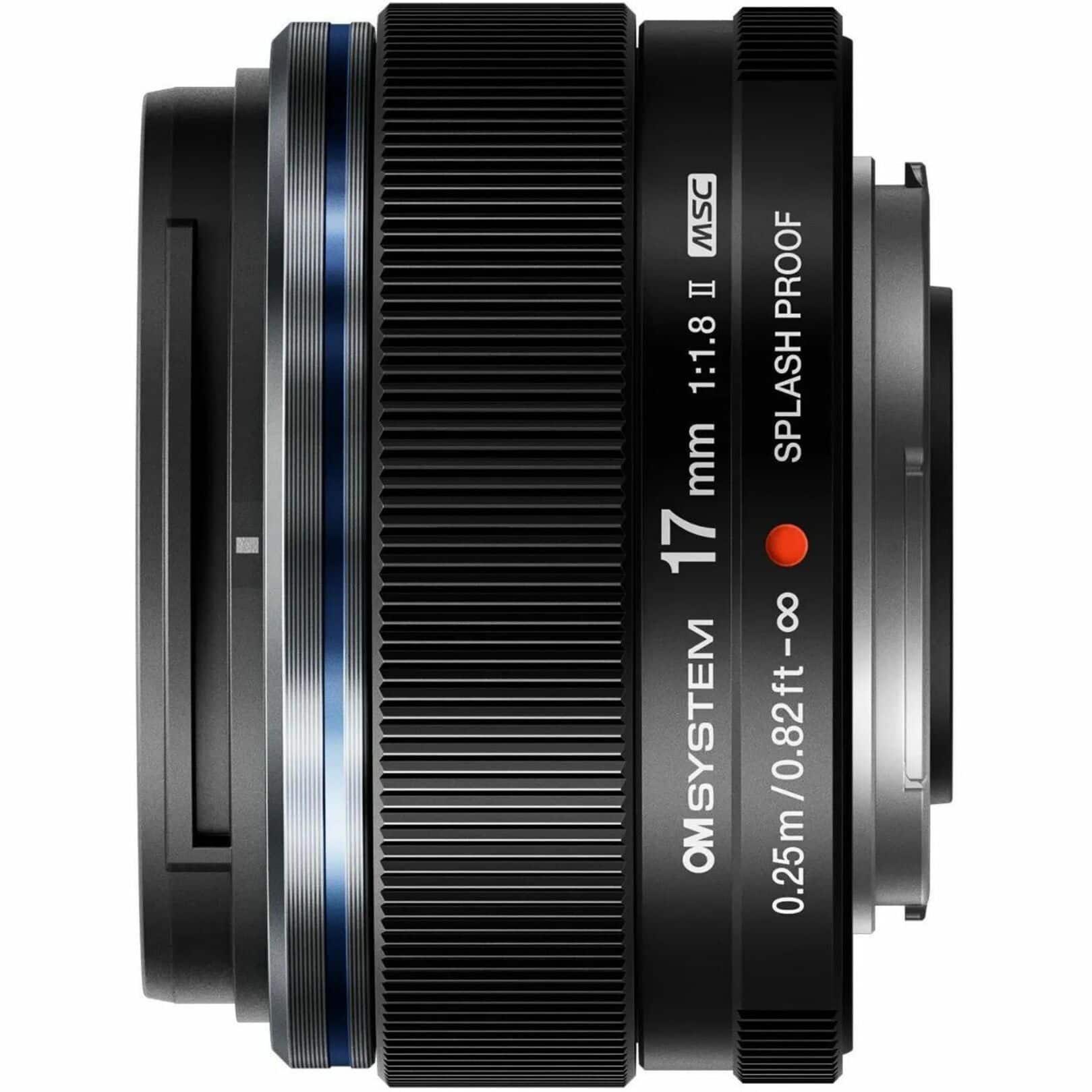 Olympus - M.ZUIKO DIGITAL 17 mm f/1.8-22 Wide Angle Aspherical Fixed Lens - Front_Zoom
