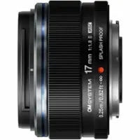 Olympus - M.ZUIKO DIGITAL 17 mm f/1.8-22 Wide Angle Aspherical Fixed Lens - Front_Zoom