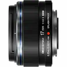 OM SYSTEM OM PRO 17mm f/1.8 II MSC SPLASH PROOF 0.25m/0.82ft-∞