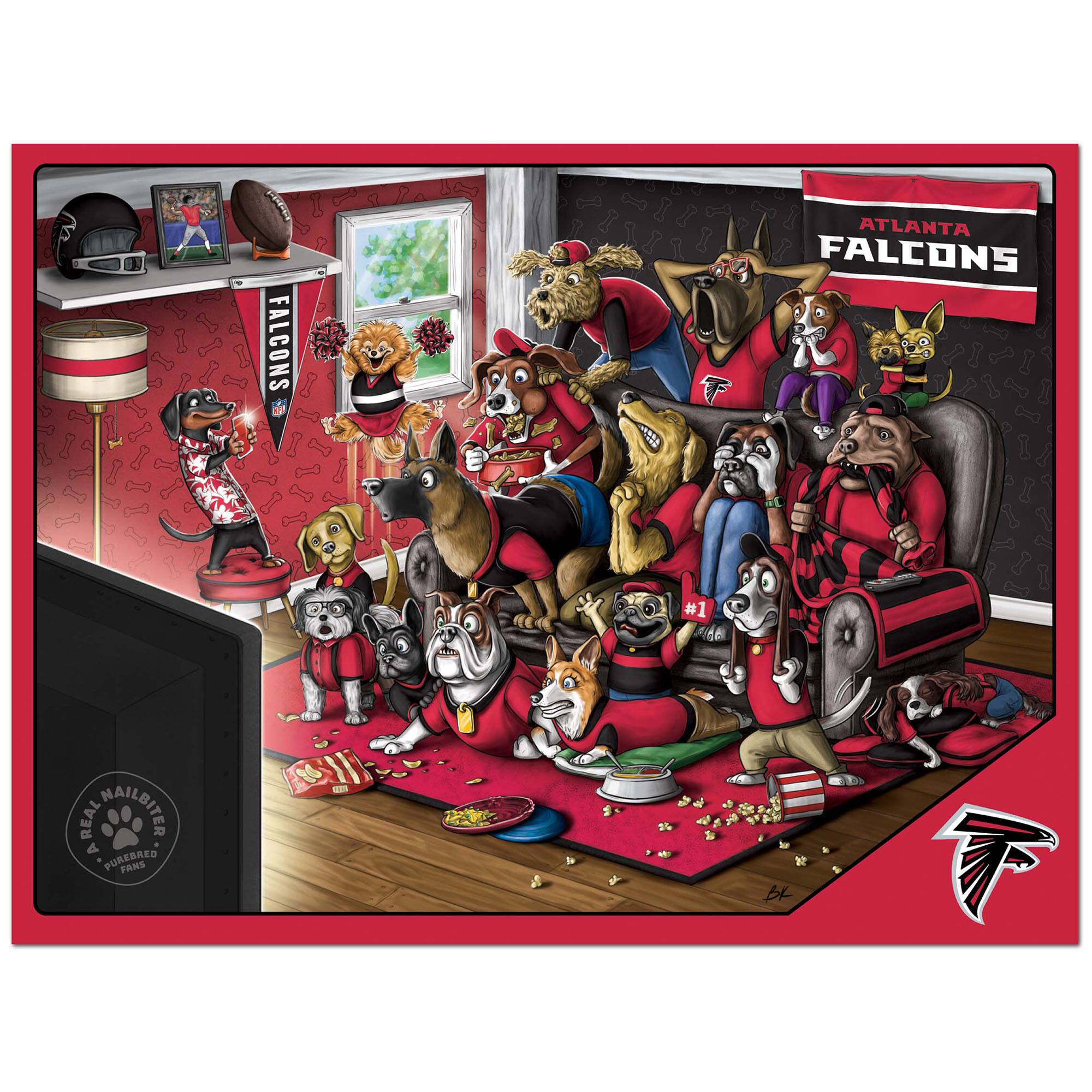ATLANTA FALCONS

FALCONS

#1

REAL NAILBITER
PUREBRED FANS