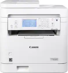 Canon - imageCLASS MF287dw Wireless Black-and- All-In-One Laser Printer with Fax - White - Front_Zoom