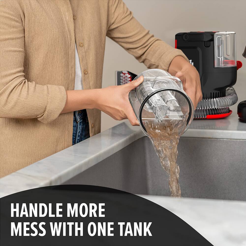 HANDLE MORE MESS WITH ONE TANK