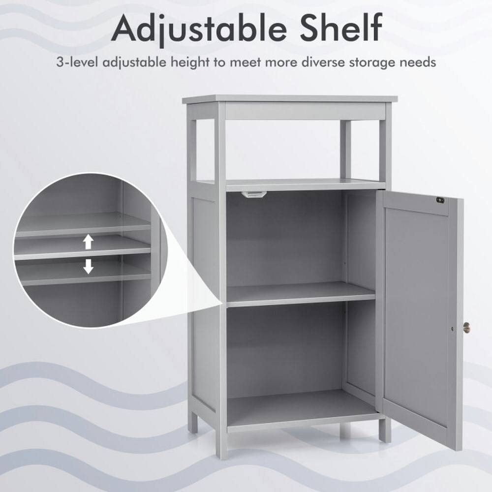 Adjustable Shelf  
3-level adjustable height to meet more diverse storage needs