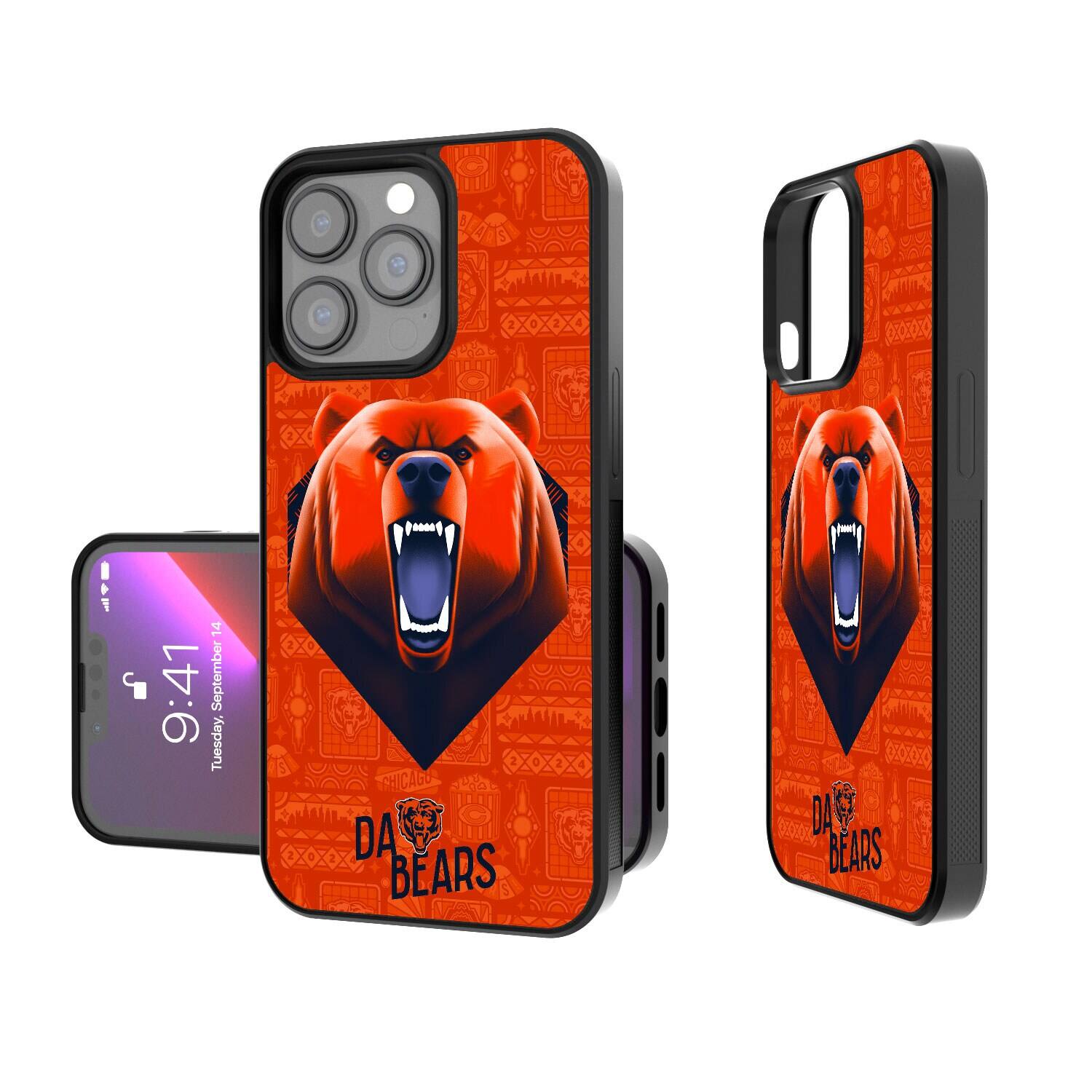 Keyscaper - NFL - Chicago Bears iPhone Bump Case - 15 Pro - Black price history on PriceWatchPro