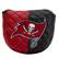 Front. Team Golf - Tampa Bay Buccaneers Quilted Mallet Putter Cover - Multicolor.