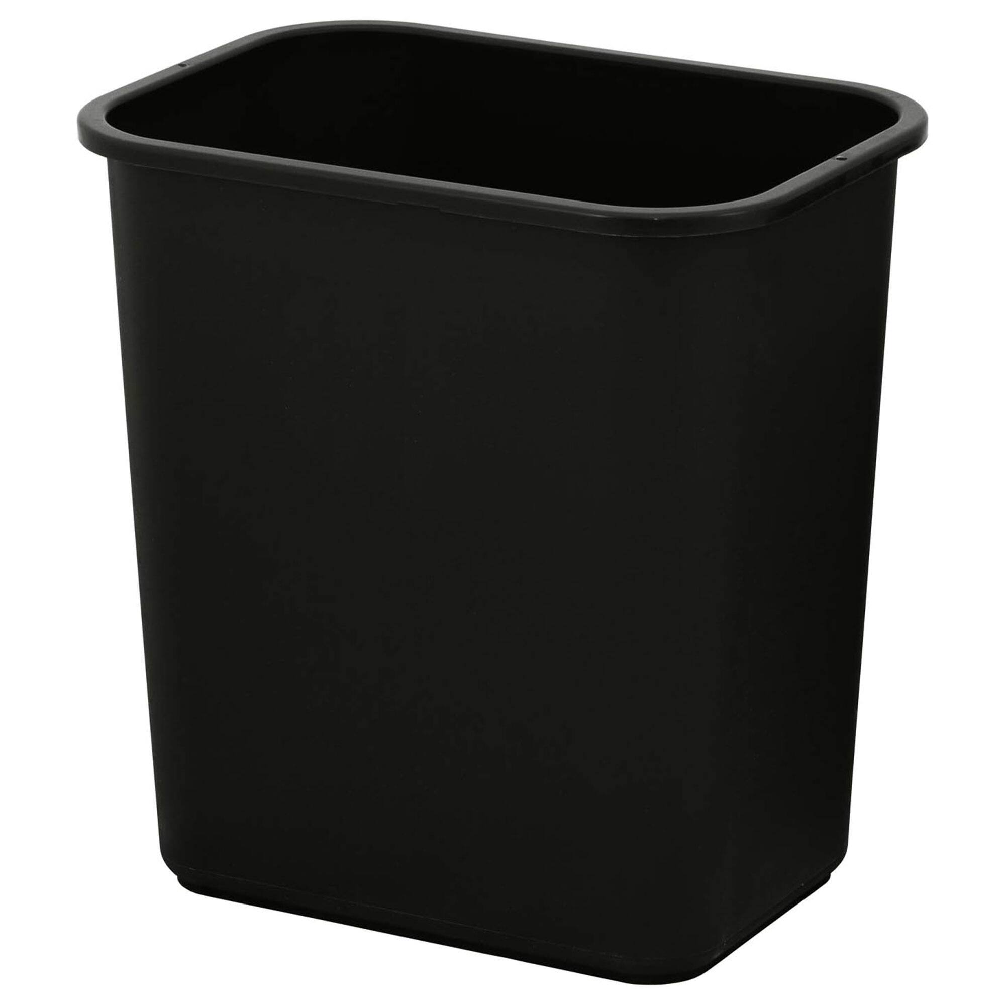 Alt View 3. United Solutions - United Solutions 12 Pack Trash Wastebasket for Commercial and Kitchen, 7 Gallon - Black.
