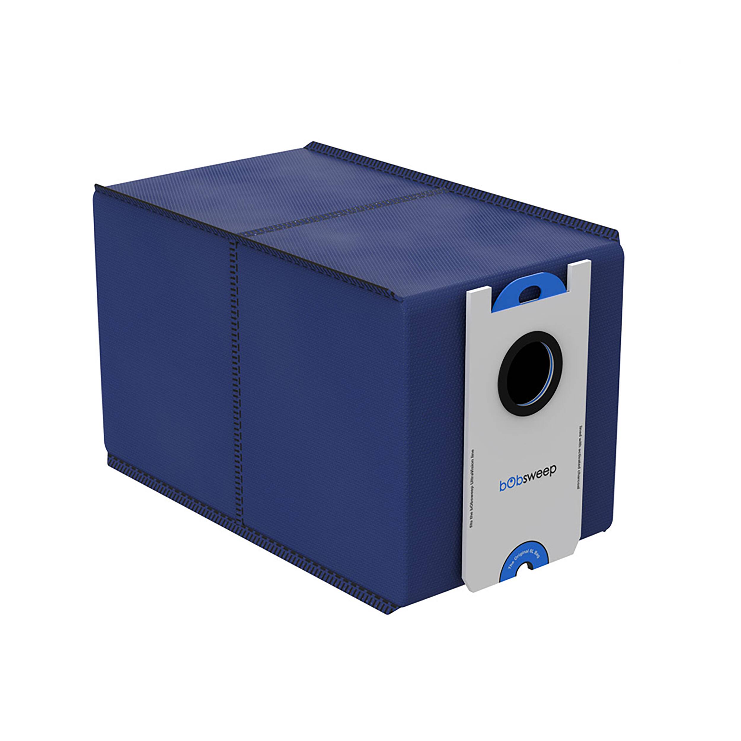 Back. bObsweep - UltraVision 1.5 Gal (6-Liter) Self-Empty Dust Bag with Activated Charcoal Lining.