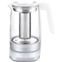 ZWILLING - Enfinigy Glass Kettle Tea Kettle - Silver
